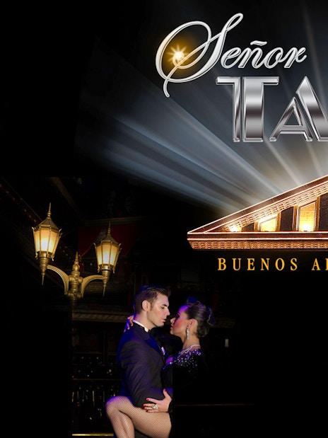 Señor Tango Show dancers performing in Buenos Aires, Argentina.