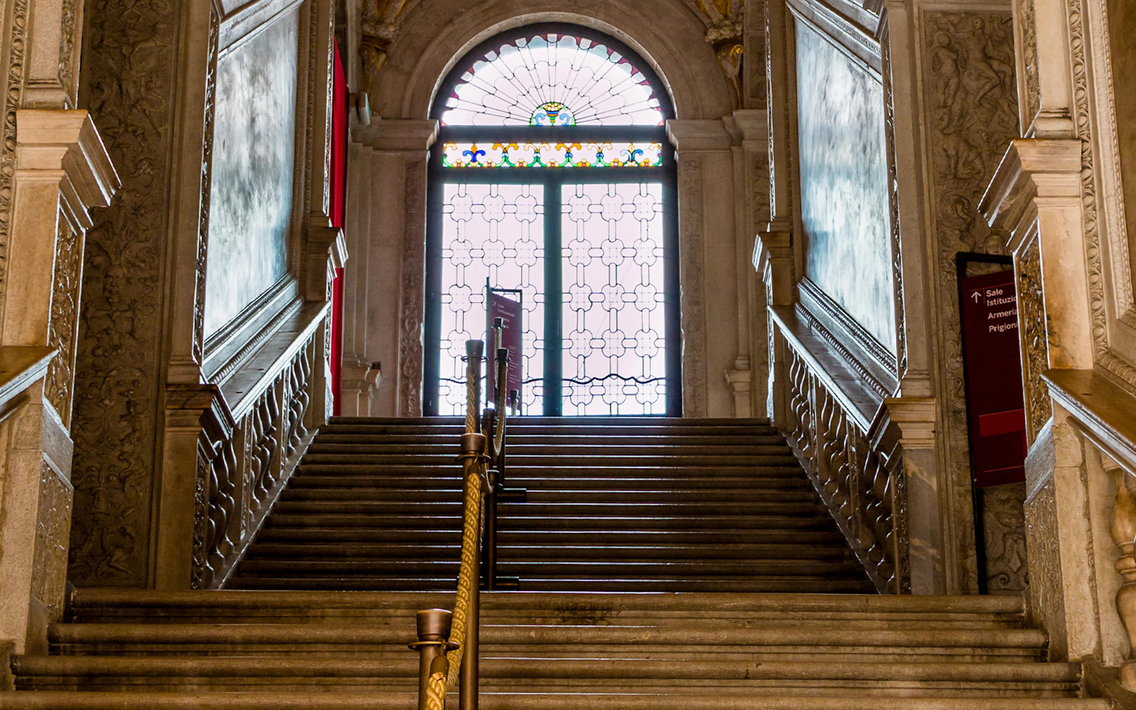 Golden staircase