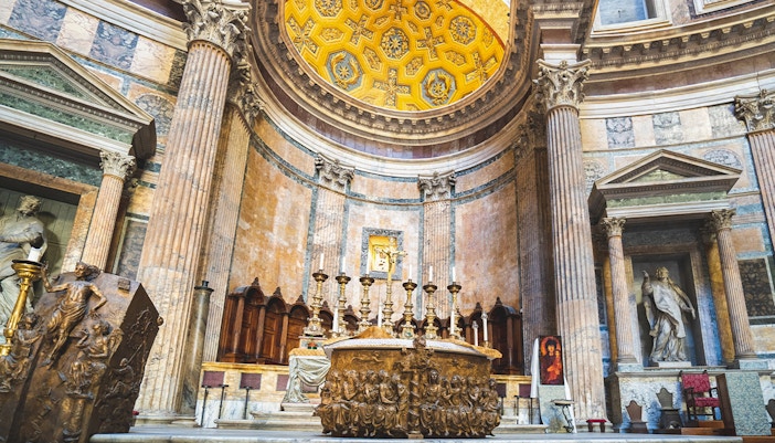 Rome Pantheon Altar of St. Paul