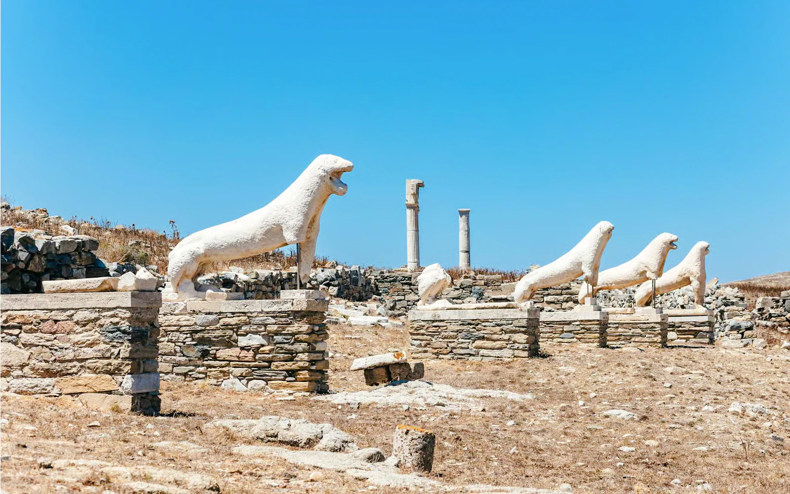 From Mykonos: Rhenia and Delos Cruise with Lunch, Guided Delos Tour and Hotel Transfers Image 2