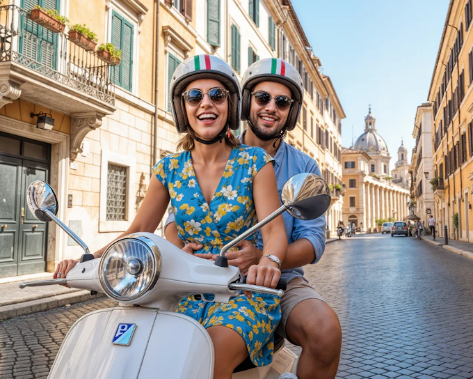 Vespa Food Tour in Rome