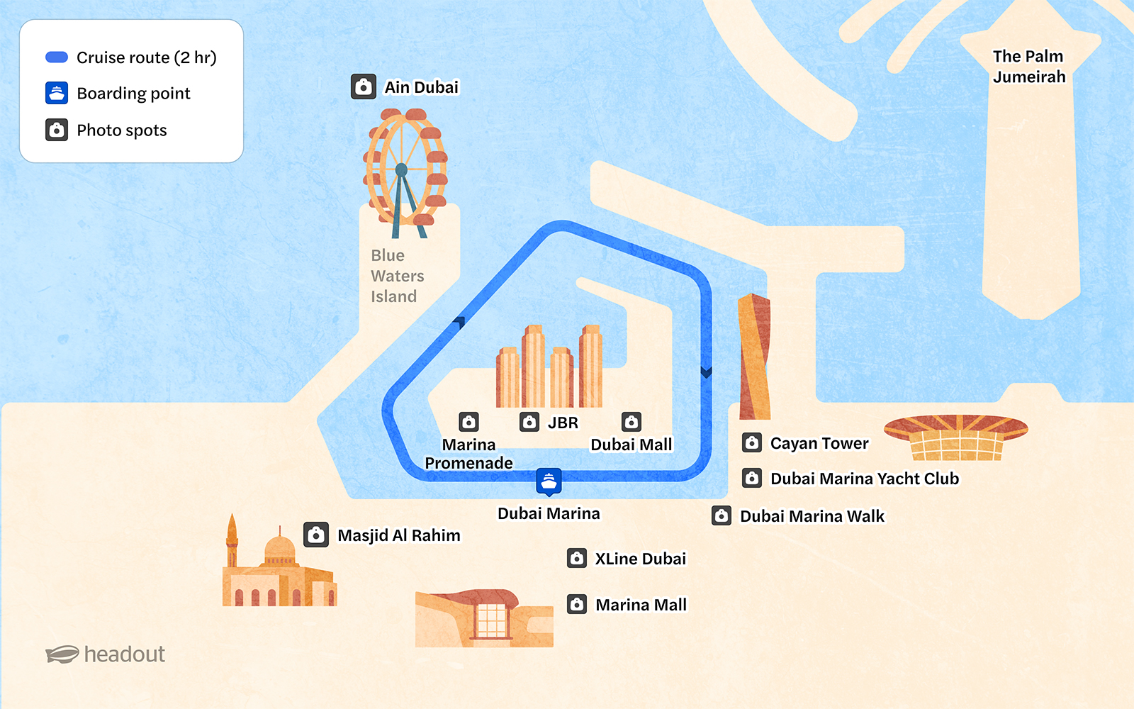 da dubai marina: crociera di lusso di 2 ore con cena in dhow con cena a 5 stelle, intrattenimento e bevande illimitate-3