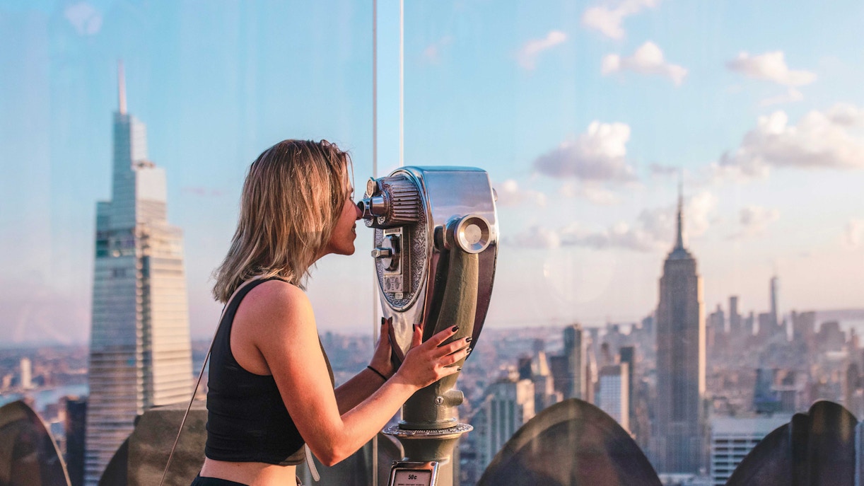 Top of the Rock observation deck