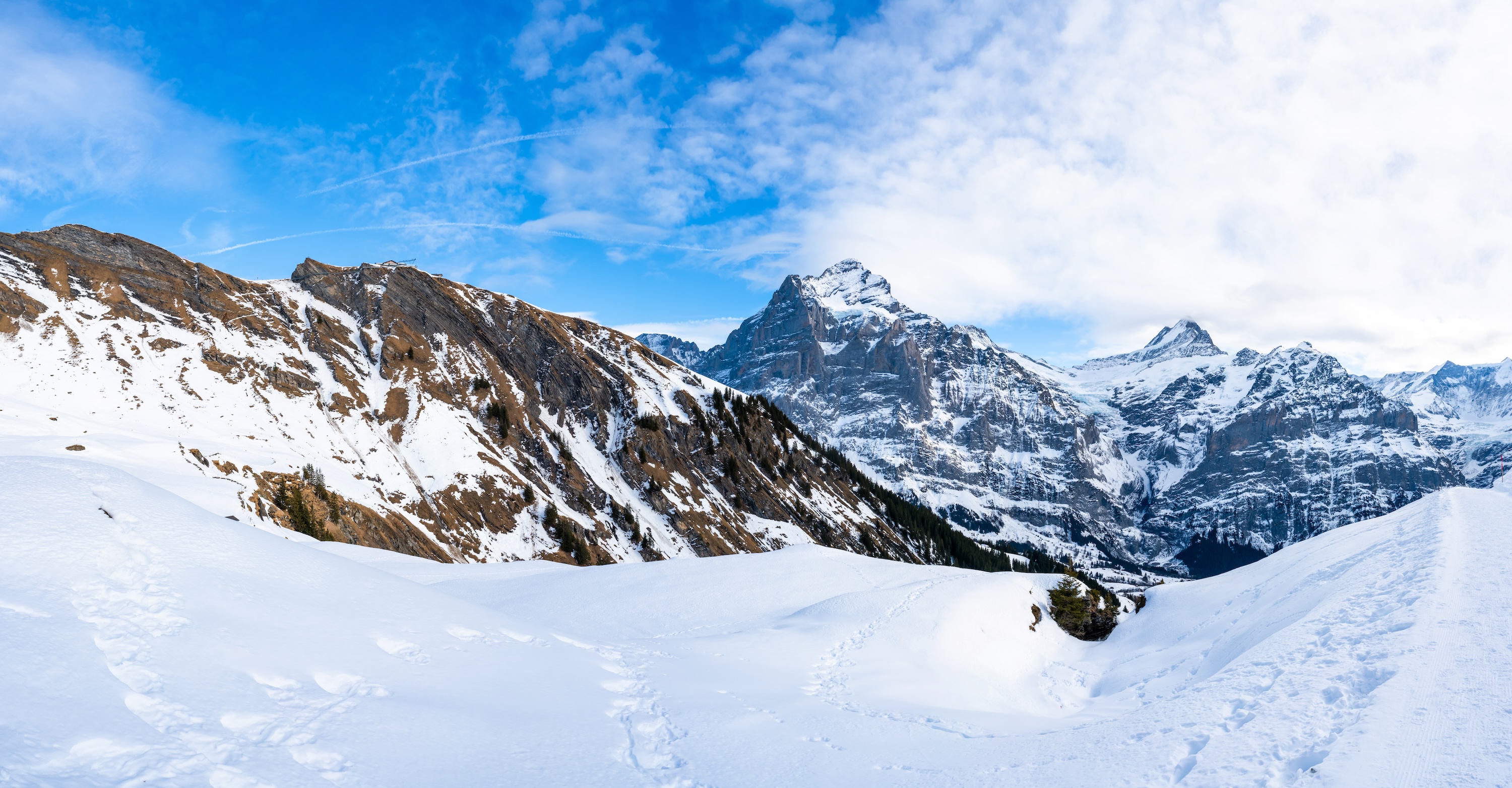 Grindelwald First Weather by Seasons - Winter