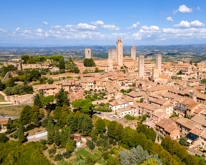 From Florence: Siena & San Gimignano Day Trip with Wine Tastings & Lunch