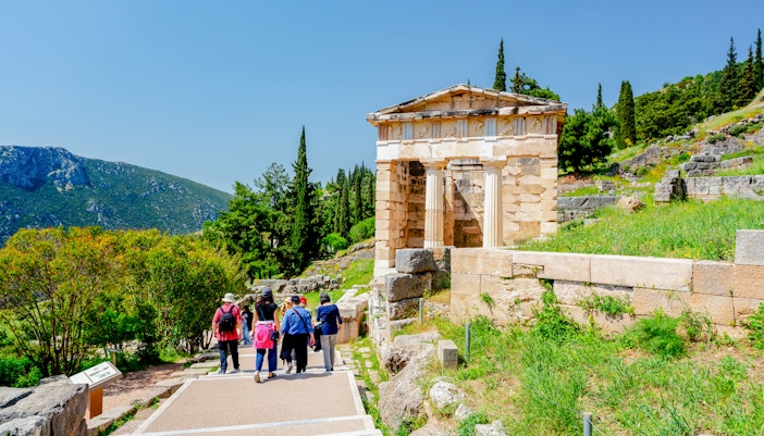 Templo de Apolo, Delfos