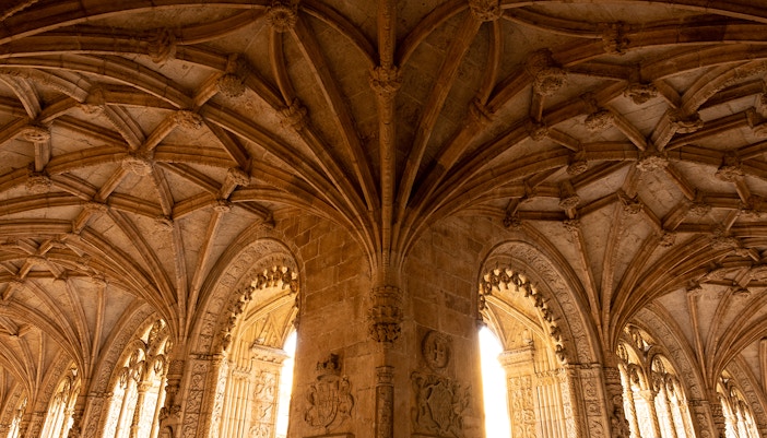 Inside Jerónimos Monastery