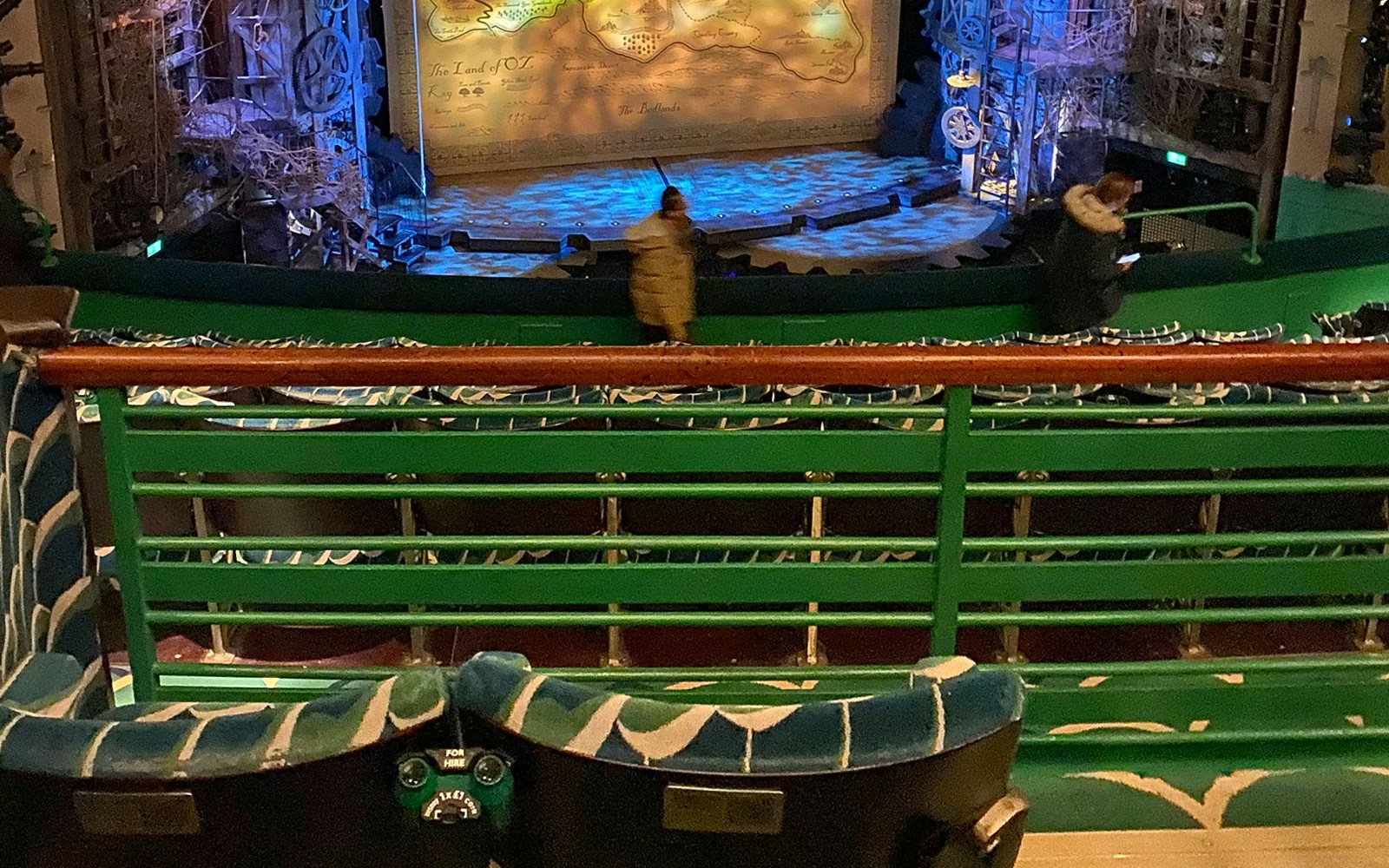 "Section: Circle
Seat: J 34
Date: Mar 20, 2024
Show: Wicked"