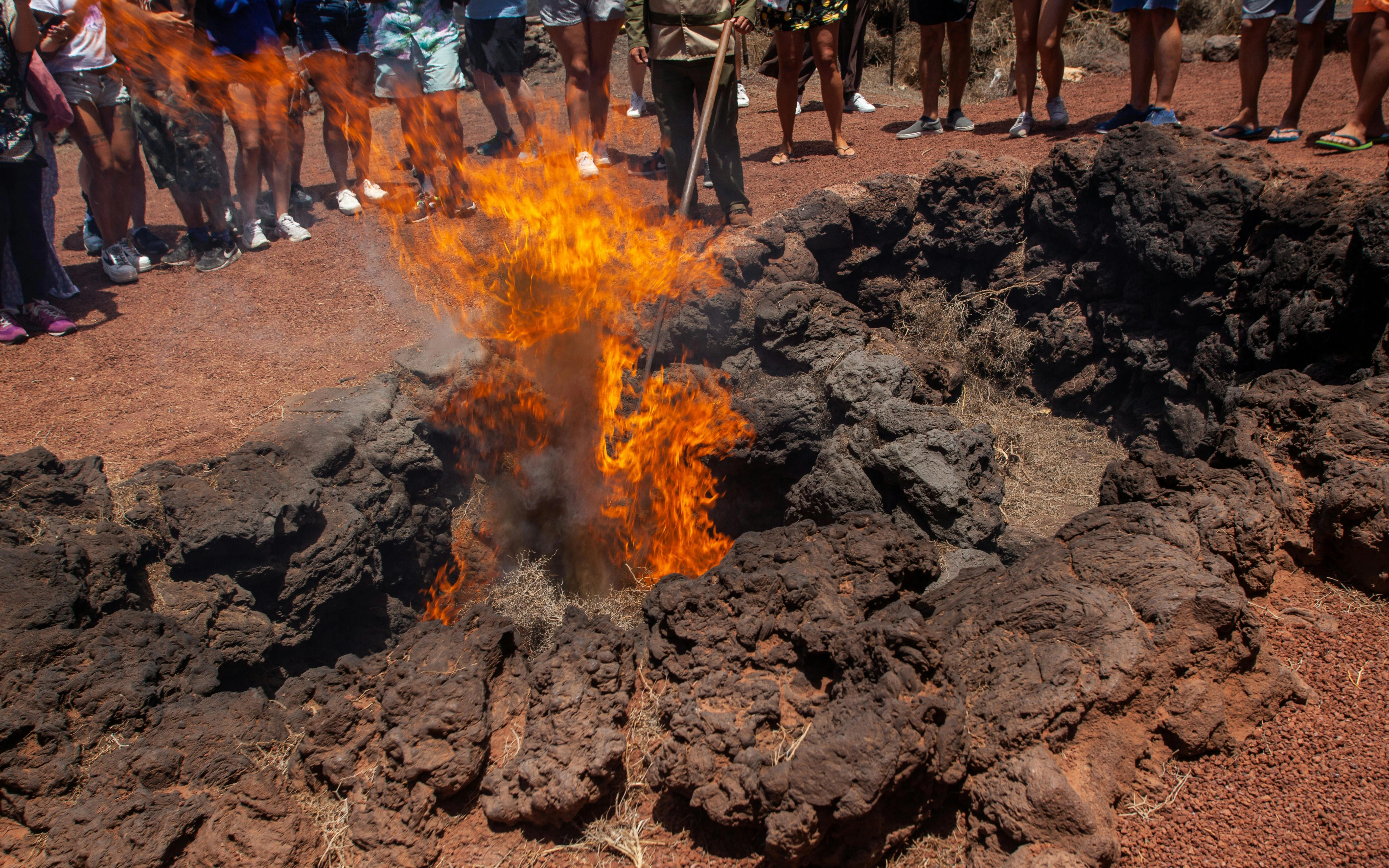 Fire demonstration