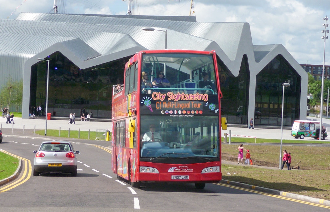 Glasgow City Sightseeing Bus Tours Yellow Route