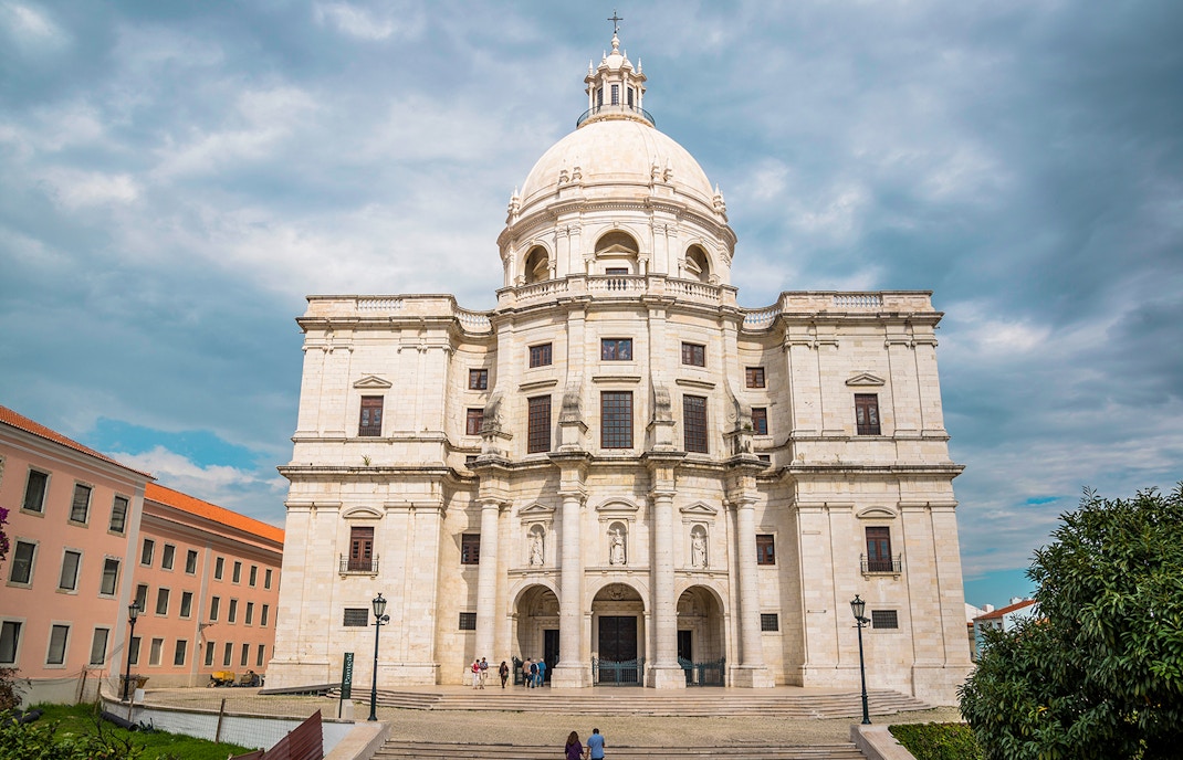 Lisbon National Pantheon exterior view.