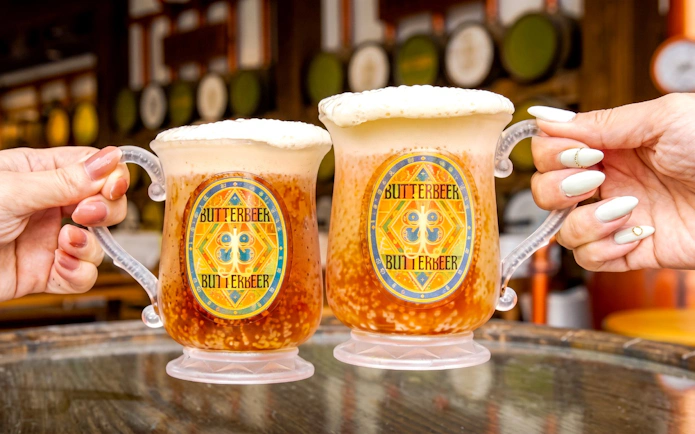 Butterbeer mugs at Warner Bros. Studio Tour Tokyo - The Making of Harry Potter.