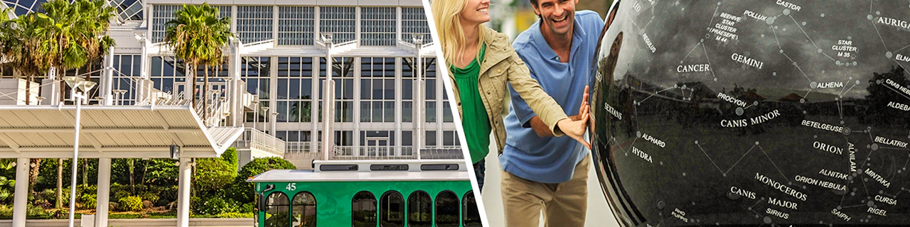 Combo: Tour in autobus Hop-on Hop-off a Orlando + Biglietti per il Kennedy Space Center