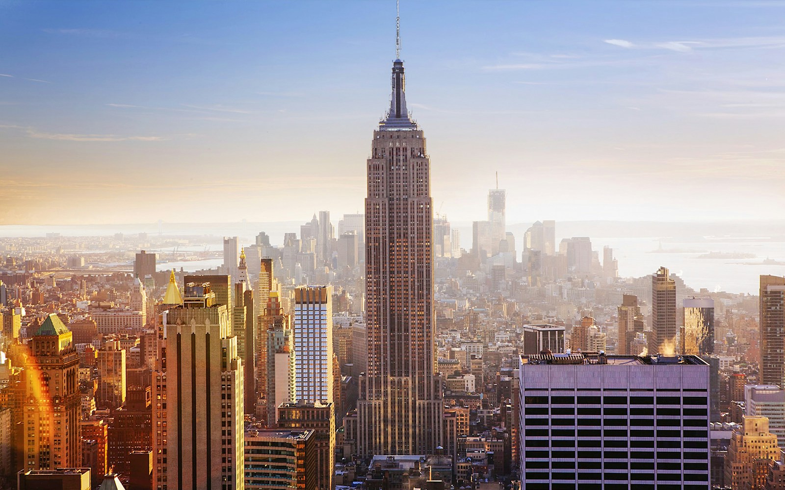 Empire State Building sunrise