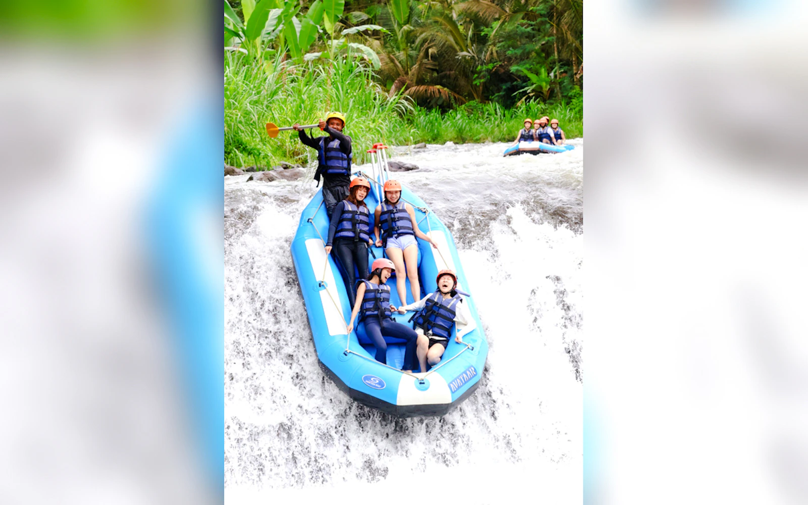 Telaga Waja River White-Water Rafting with Buffet Lunch in Bali
