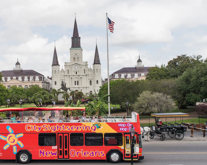 City Sightseeing: New Orleans Hop-on Hop-off Bus Tour