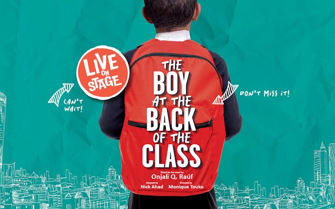 The Boy at the Back of the Class West End show promotional poster.