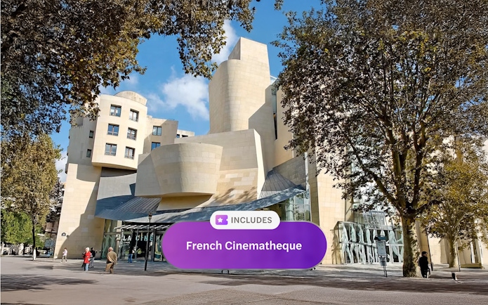 French Cinematheque building in Paris, included in the Paris Museum Pass.