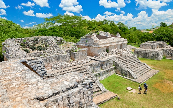 From Playa del Carmen: Chichén Itzá, Ekʼ Balam & Cenote Tour with Lunch (Without Taxes)