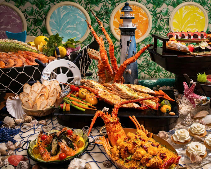 Palazzo Versace Dubai: Giardino Ocean Feast Dinner Buffet