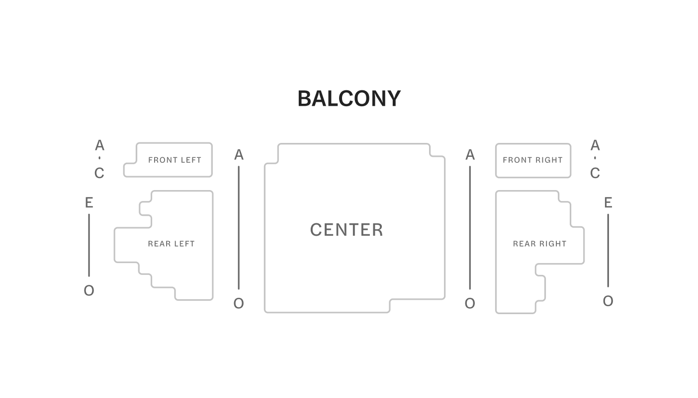 Palace theatre seating plan image