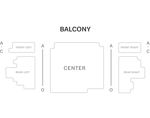 Bild vom Palace Theatre Sitzplan
