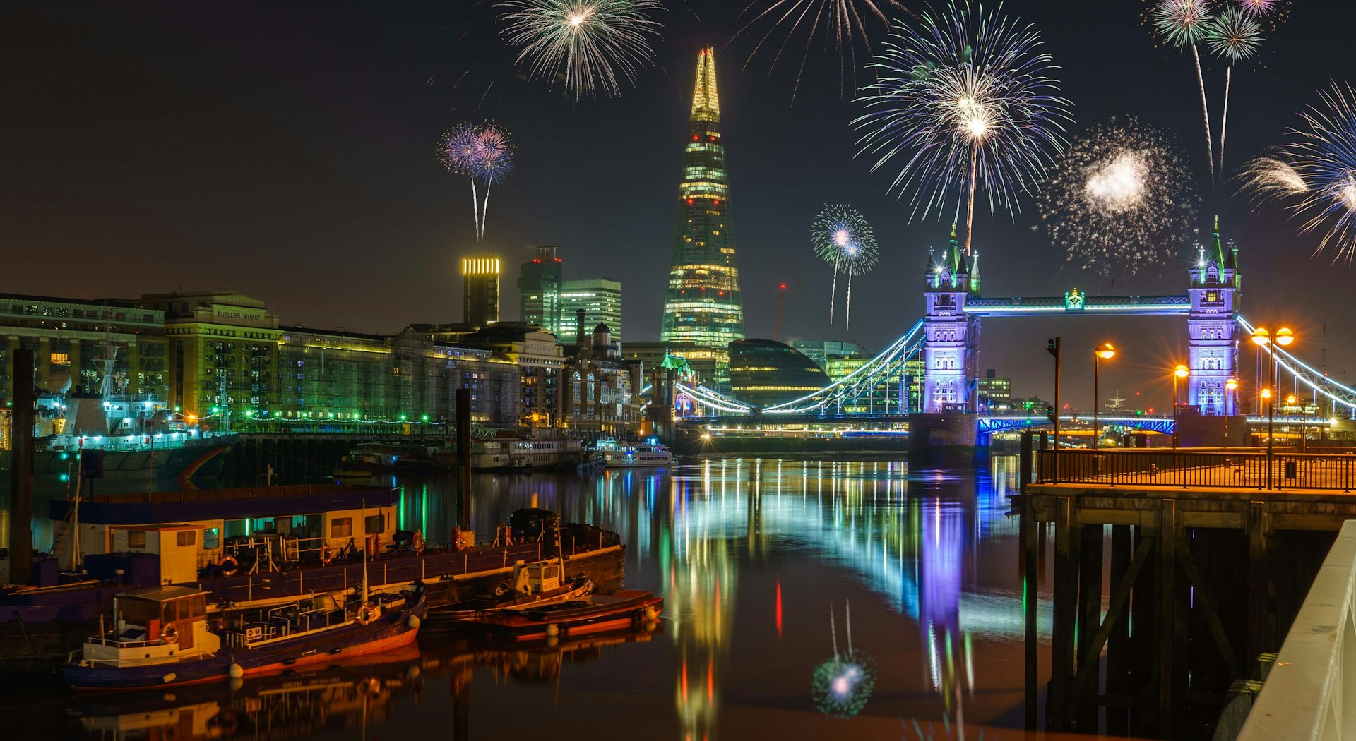 burj khalifa fireworks