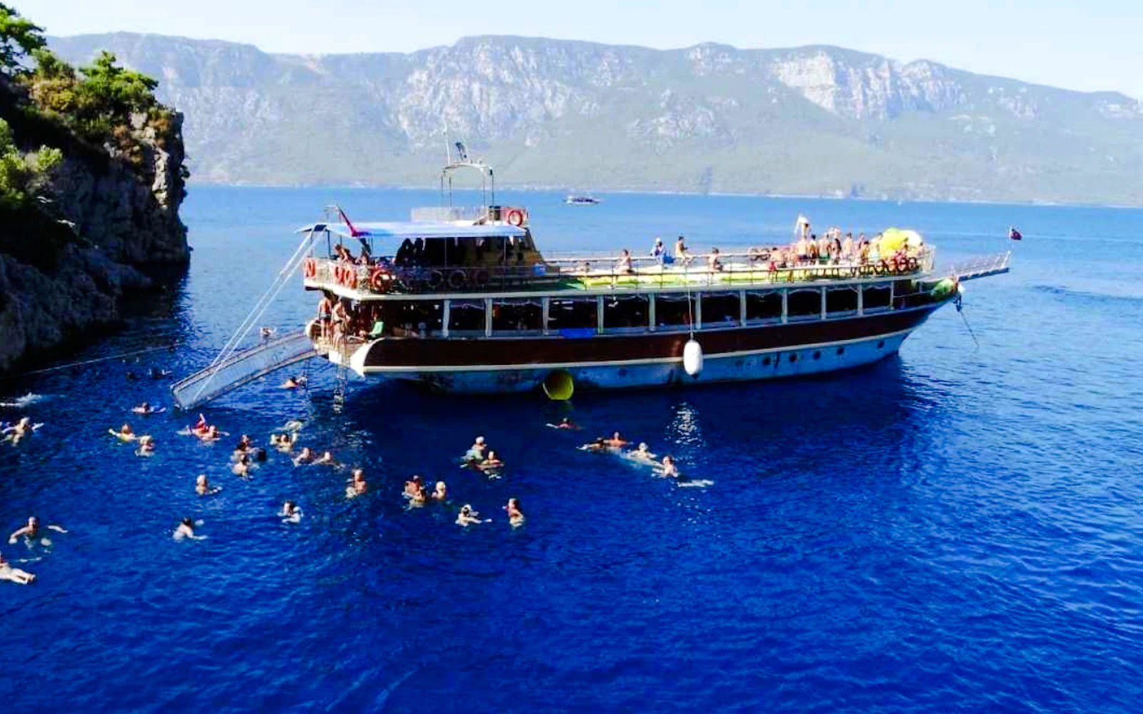 Marmaris Coast Boat Trip with Swim Stops, Unlimited Drinks and BBQ Lunch Image 2