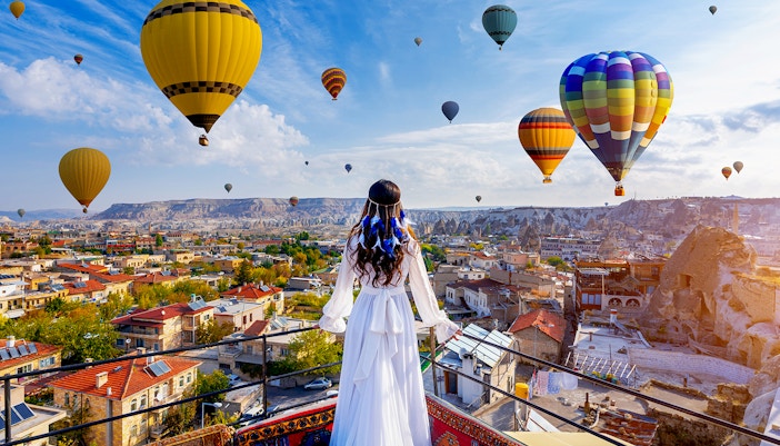 Cappadocia hot air balloon viewpoints