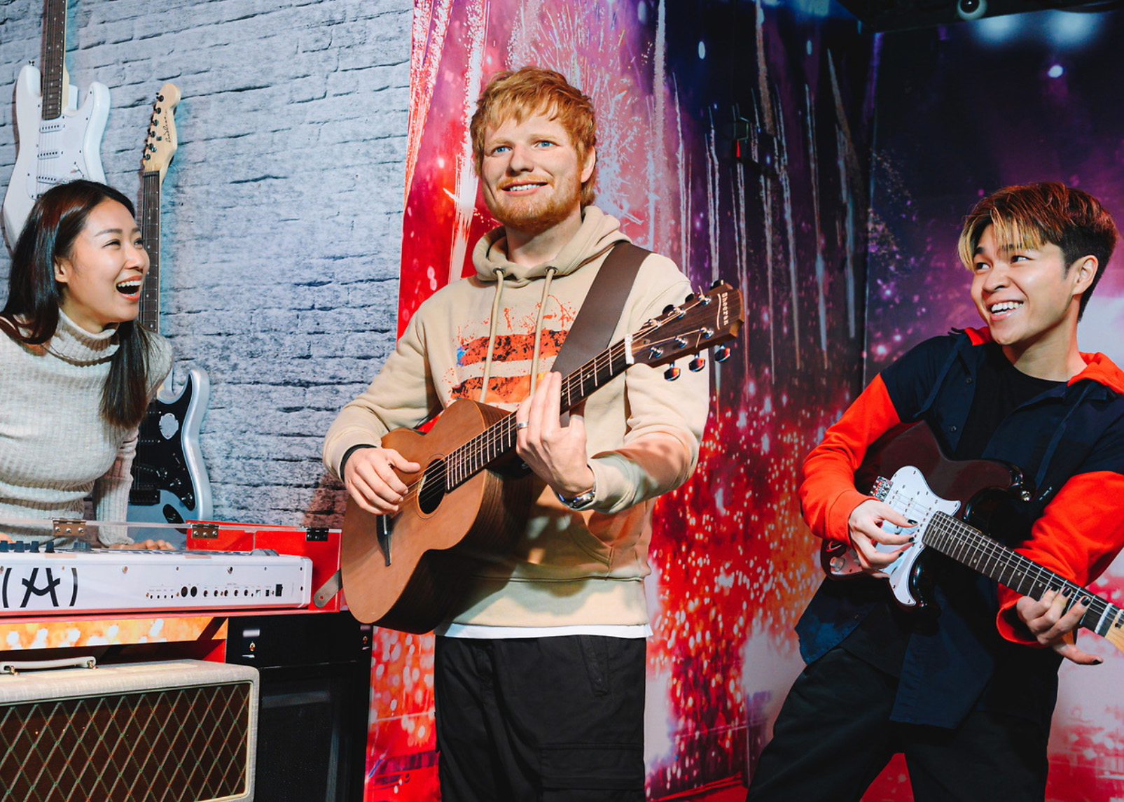 Ed Sheeran at Madame Tussauds