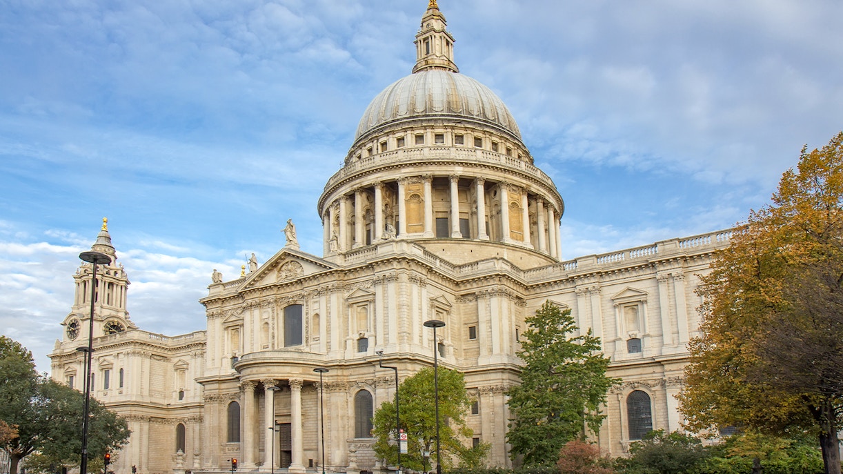 St. Paul's Cathedral in London, part of the Crown Jewels of London Tour.