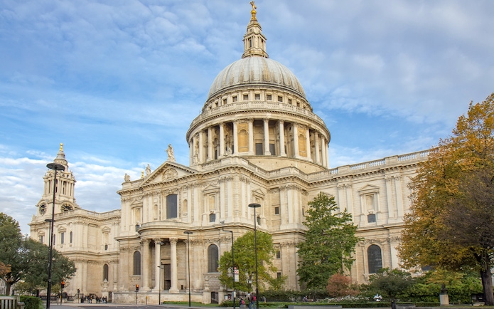 St. Paul's Cathedral in London, part of the Crown Jewels of London Tour.