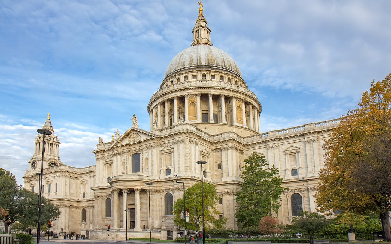 St. Paul's Cathedral in London, part of the Crown Jewels of London Tour.