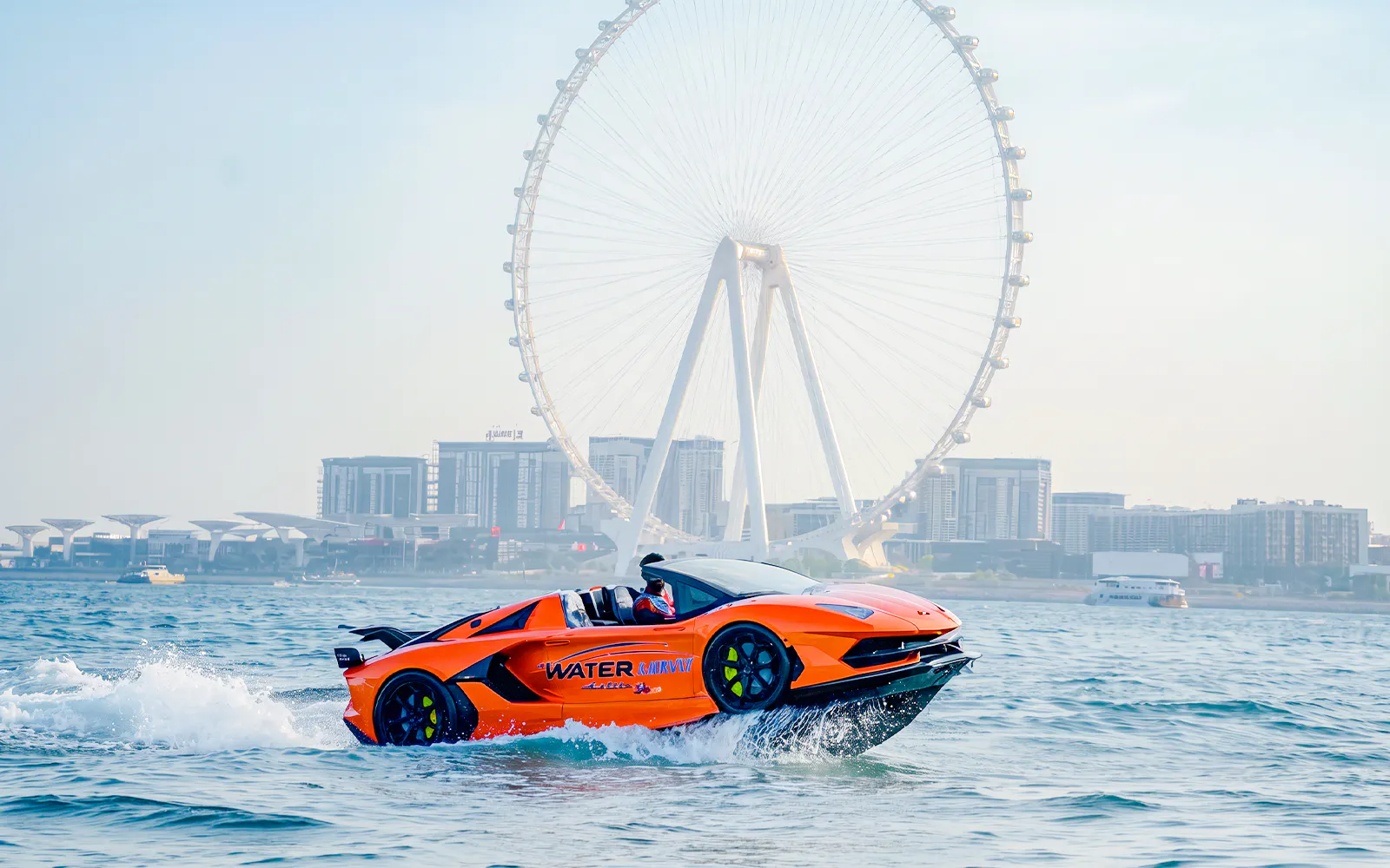 Abu Dhabi Jet Car Ride at Corniche