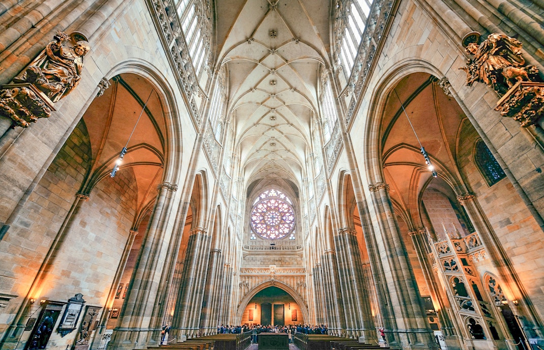 St. Vitus Cathedral - The Main Nave