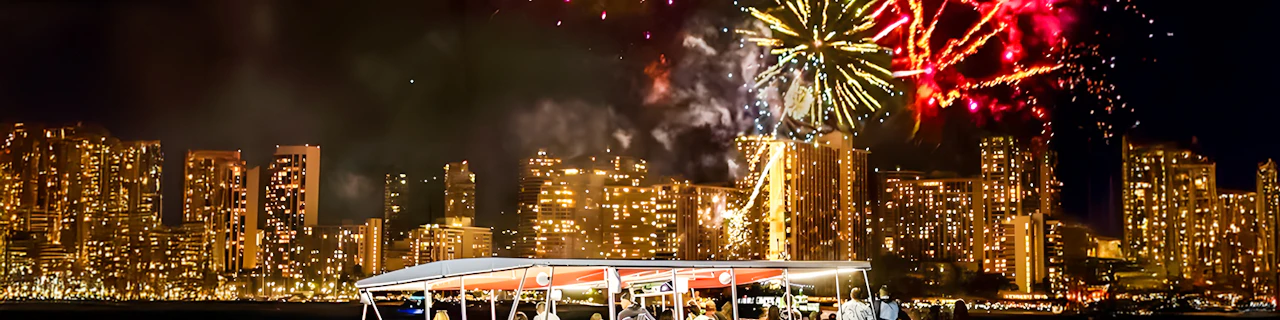 Waikiki Fireworks Cruise
