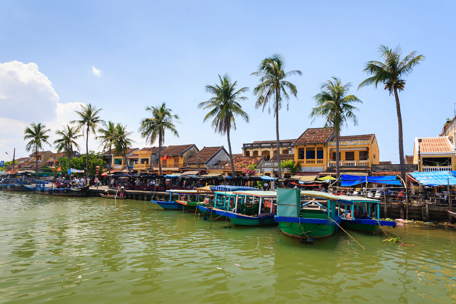 Hoai River Night Lanterns