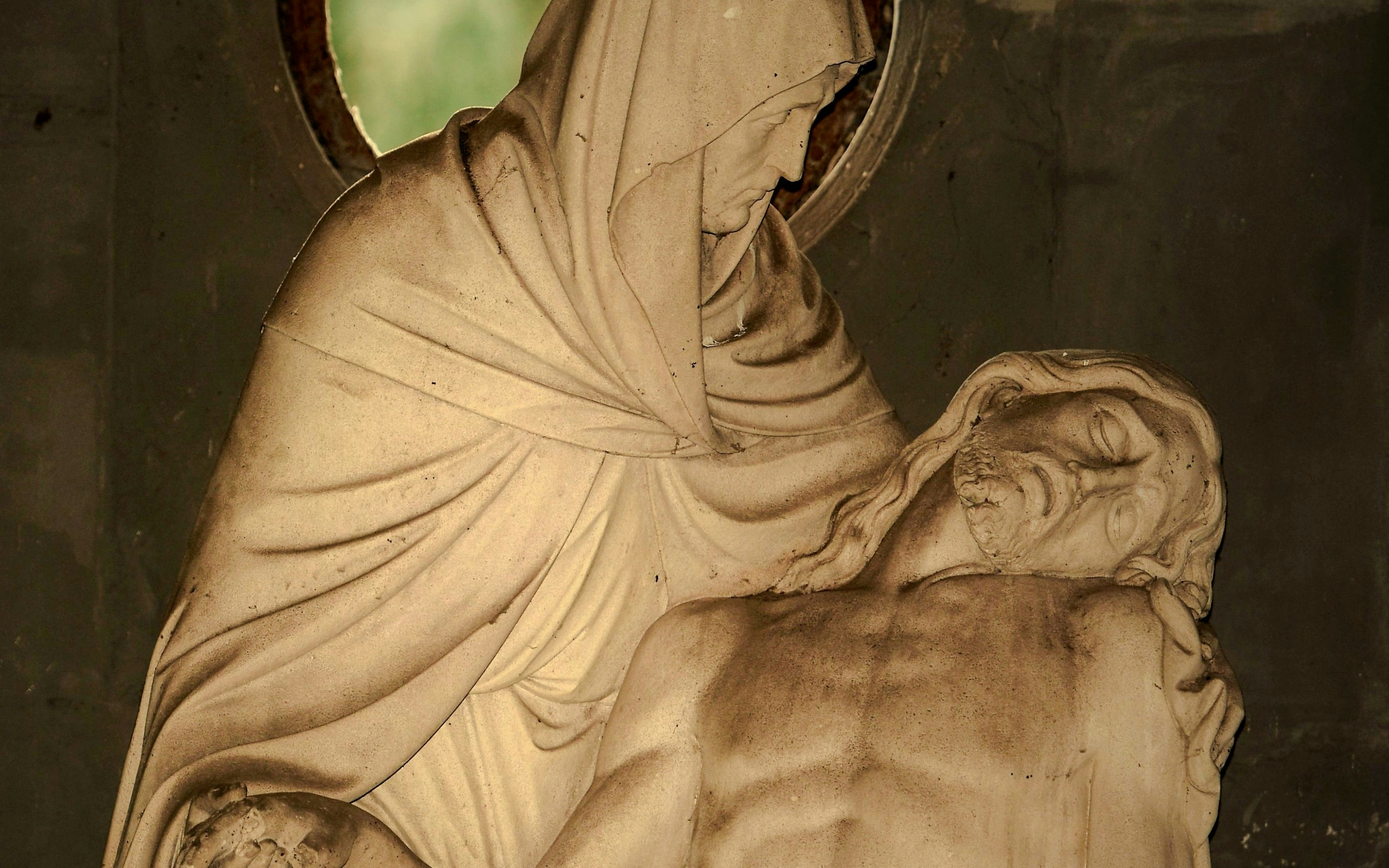 Pietà sculpture in St. Patrick’s Cathedral
