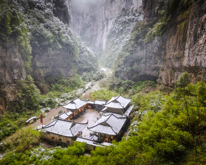 From Chongqing: Wulong Karst Tour with English-Speaking Guide