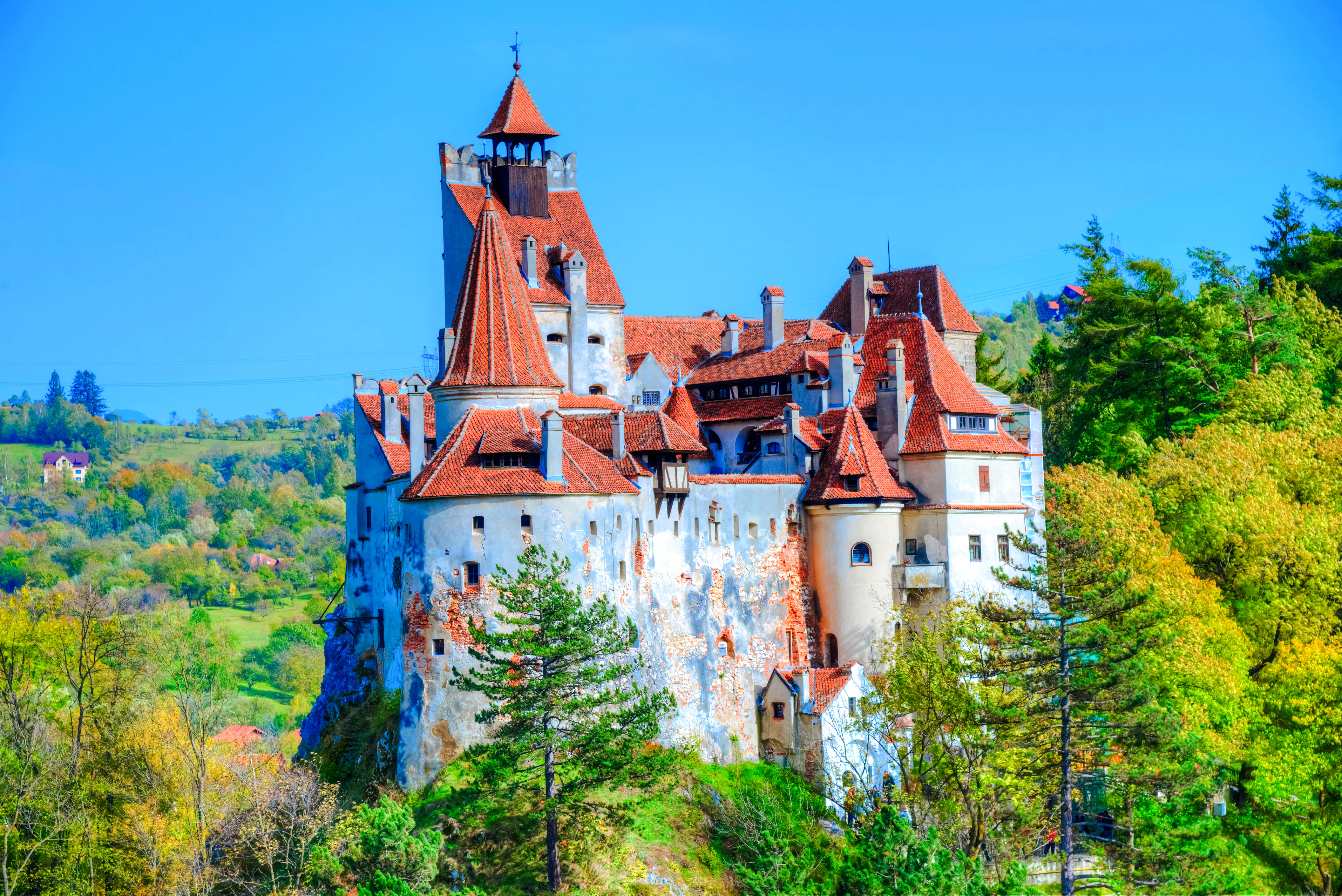 saindo de bucareste: excursão de um dia ao castelo de peles, ao castelo do drácula e a brasov-1