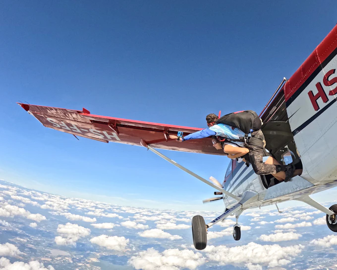 Tandem Skydive in Pattaya: 13,000 ft Jump with Hotel Transfers