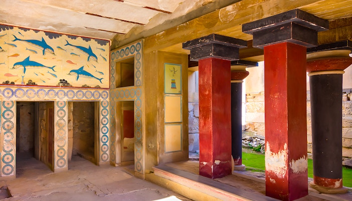 Knossos Palace in Heraklion