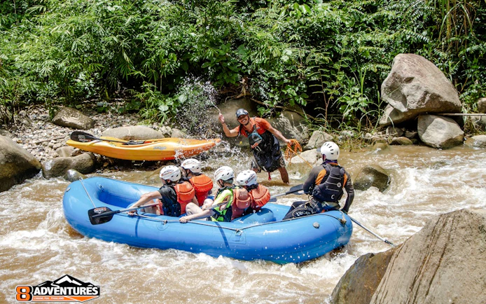 Chiang Mai Outdoor Adventure by 8Adventures: ATV, Whitewater Rafting or Waterfall Trek