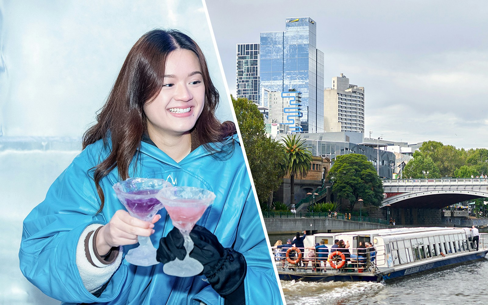 23483 - Melbourne - Combo (Save 22%): IceBar Melbourne Tickets + 2-Hour Yarra River Cruise - 09
