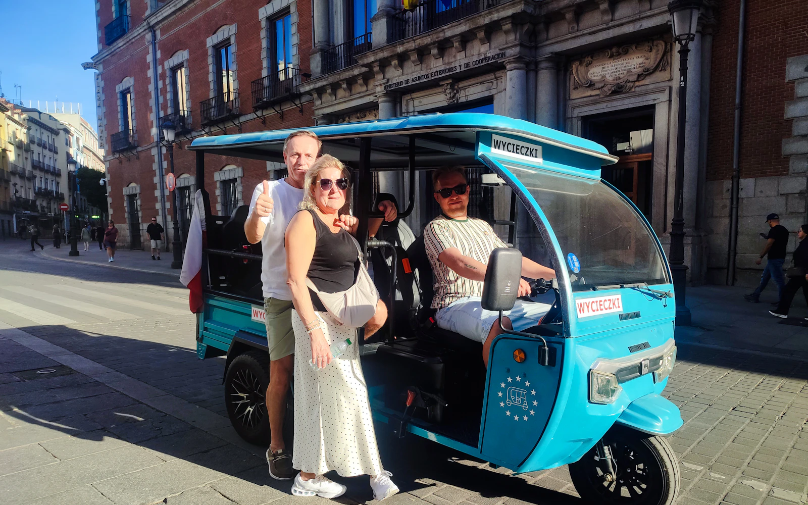 Madrid Private Tuk-Tuk Tour