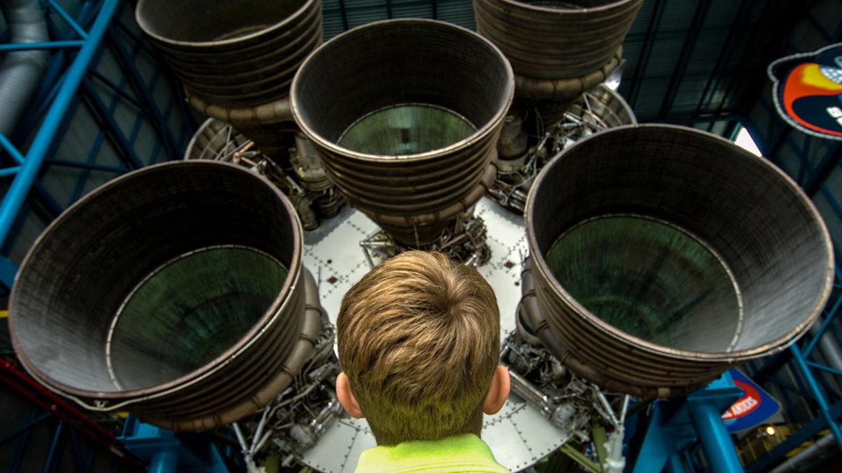 Can I See the Saturn V Rocket