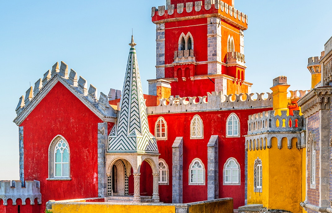 Palace's Colorful Exterior