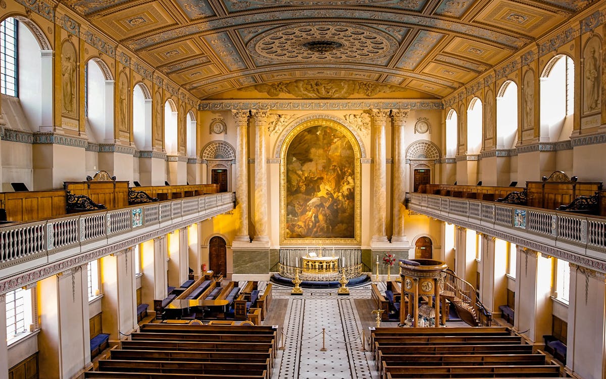the old royal naval college painted hall-8 the old royal naval college painted hall-8