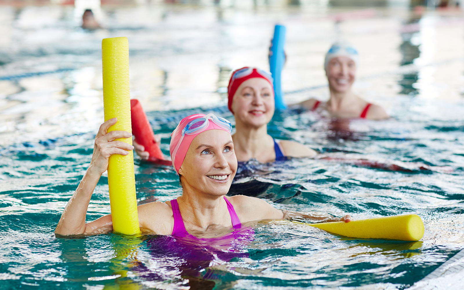 Shows & Programmes - This is a Photograph of water aerobics
