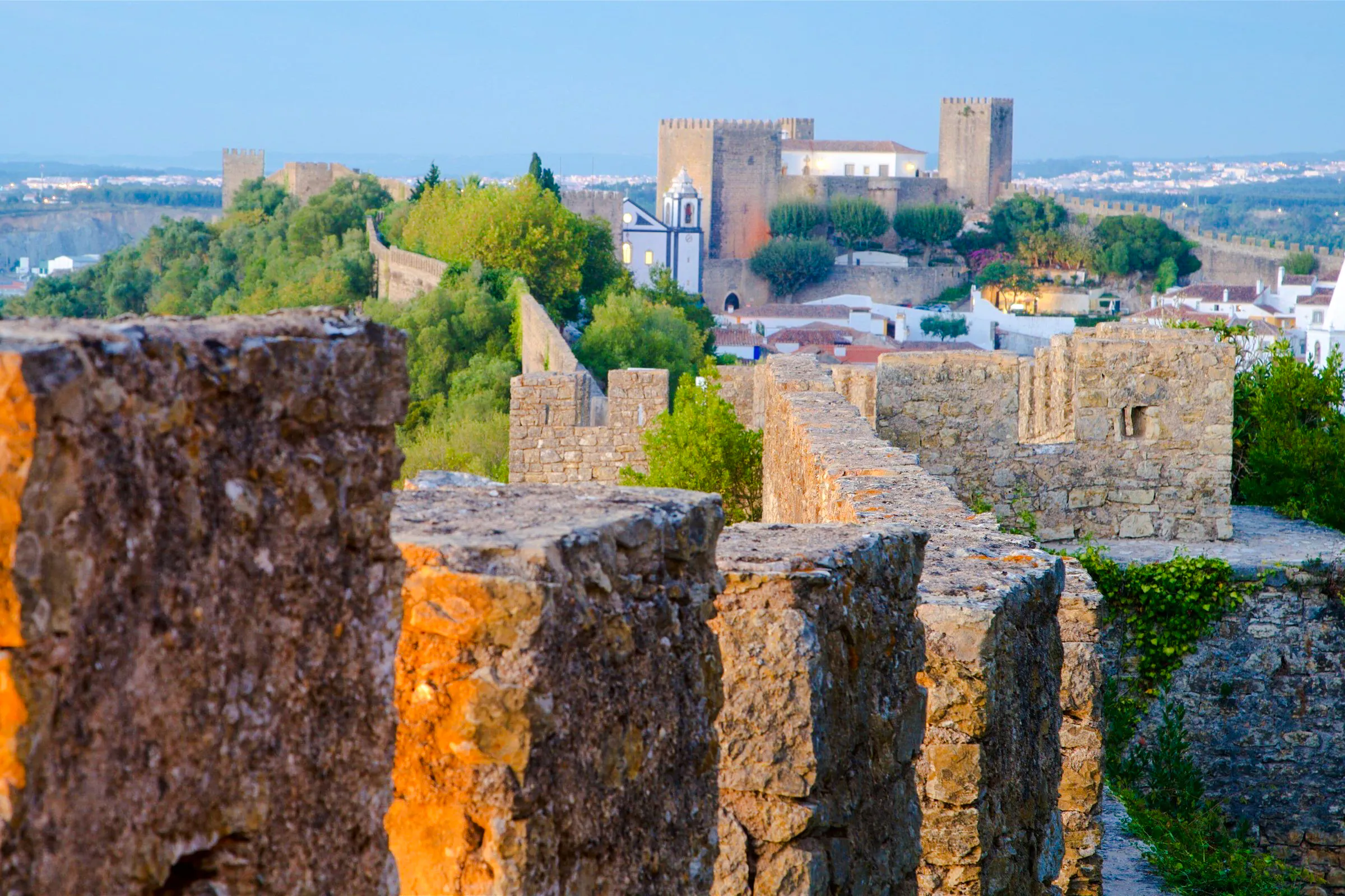 From Lisbon: Óbidos and Alcobaça Monastery Self-Guided Day Trip With Audio Guide